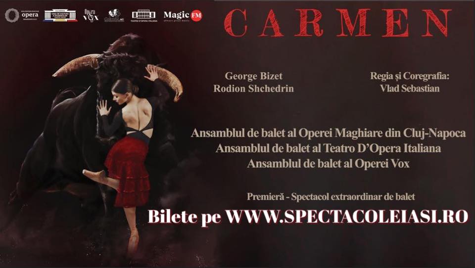 CARMEN - Spectacol extraordinar de balet in doua tablouri