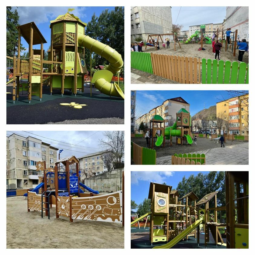 Amenajăm 10 noi locuri de joacă în Piatra-Neamț